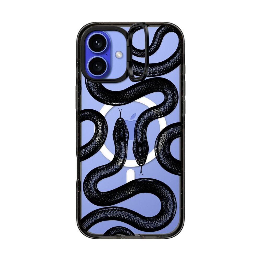 iPhone 16 Impact Ring Stand Case ブラック Amazon.com: CASETiFY Impact Ring Stand Case for iPhone 16 Plus